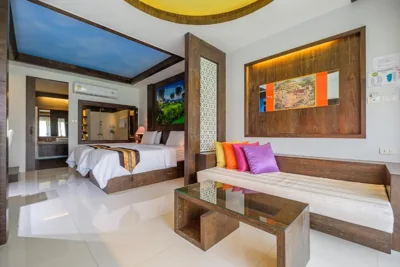 Grand Deluxe tweepersoonskamer met tweepersoonsbed of twee aparte bedden — Naina Resort & Spa