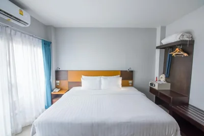 Superior tweepersoonskamer met tweepersoonsbed of twee aparte bedden — Naina Resort & Spa